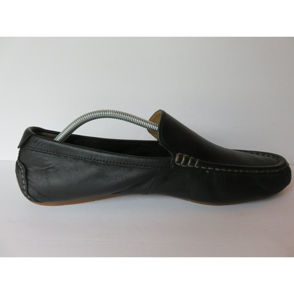 Cole Hann Somerset Venetian Driver Mocs C11402 Mens Sz 12 M Black Leather Golf - Picture 7 of 10